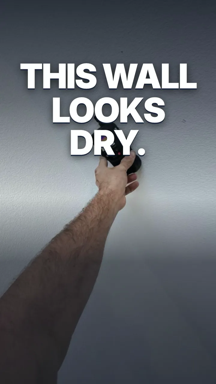 Quality 1st Restoration finds hidden water behind drywall in Las Vegas homes with thermal imaging.